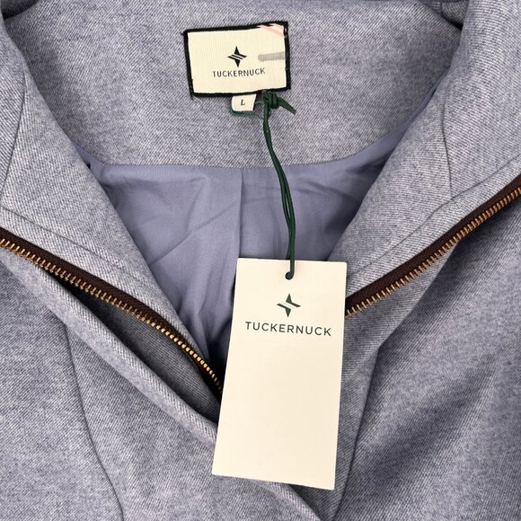 Tuckernuck Powell Anorak Hooded Pullover Size L Quarter Zip Athleisure Top - Picture 10 of 12